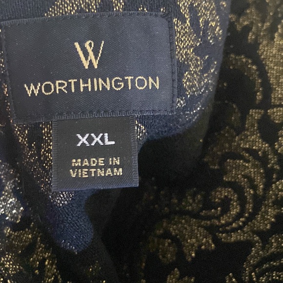 Golden and black top and pants - Picture 2 of 4